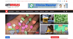 Desktop Screenshot of antidrogas.com.br